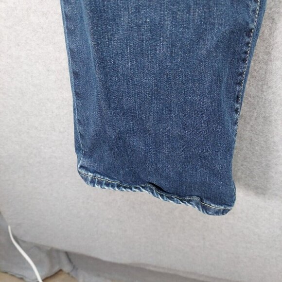 Tommy Hilfiger Classic Low Rise Boot Cut Women's Jeans Dark Denim Size 14 - Picture 4 of 13